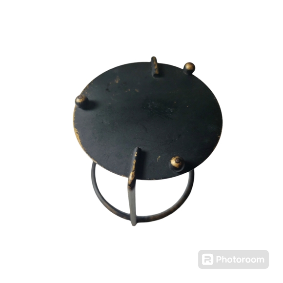 Tabletop Metal Stand With Glass Votive Candle Holder - Picture 3 of 6